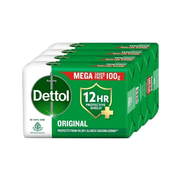 Dettol Original Bathing Bar Soap with 12 Hr Protective Shield