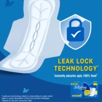Stayfree Secure Cottony Soft Sanitary Pads (Regular Wings) - Regular