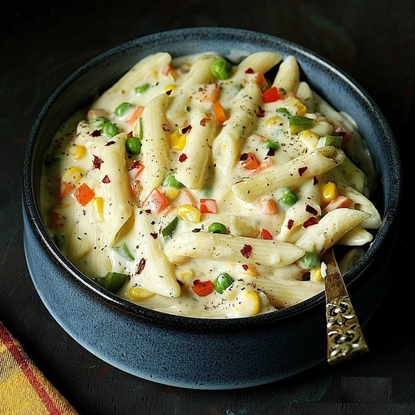 White Sauce Creamy Pasta