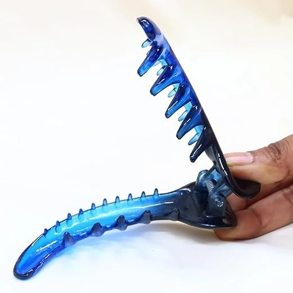 PALAK SAXENA Palak Saxena Medium Banana Hair Clips/Clutchers Size 8 CM/ 3 Inchesh For Women & Girls Colorfull (Pack of 3)