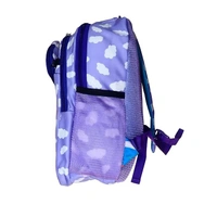 Cloud-Print Kids School Backpack - Lightweight, Durable, and Stylish for Boys and Girls (Purple) - Purple