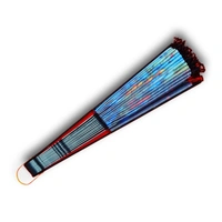 Folding Hand Fan - Floral Handheld Fan For Women & Girls Elegent Hand Fan For Dancing, Summer and Party Favors - Multicolour