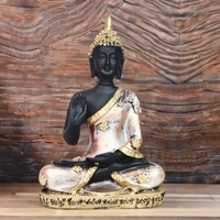 Palak Saxena Buddha Showpiece (16x10x5 cm) – Elegant Spiritual Idol for Home & Office Décor, Positivity & Meditation
