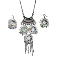 Timeless Beauty Traditional Oxidized Silver Necklace Set – Stylish Ethnic jewellery for Women