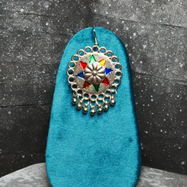 Timeless Beauty Traditional Oxidized Silver Necklace Set – Stylish Ethnic jewellery for Women