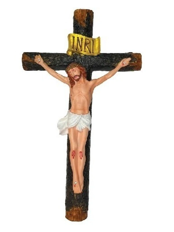 HOLY CROSS POLY RESIN           ITEM  CODE- BB2414C - 9 INCH X 15 INCH