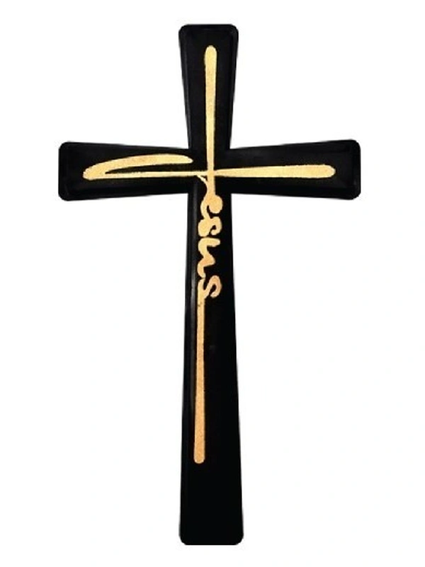 HOLY CROSS POLY RESIN           ITEM  CODE- BB669AB - 6 INCH X 11 INCH, MULTICOLOUR