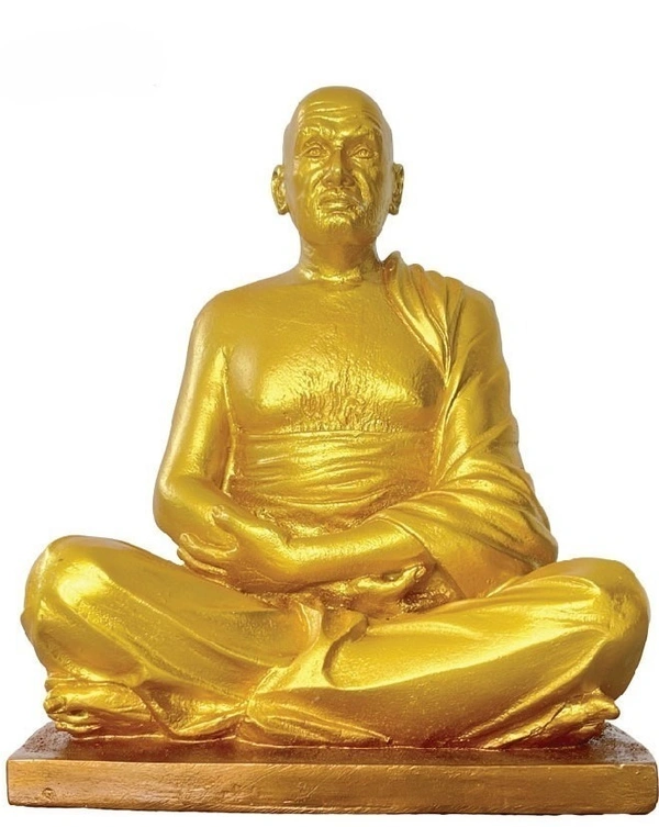 SREE NARAYANA GURU  ITEM CODE BB801G - 8 INCH X 10 INCH, GOLDEN