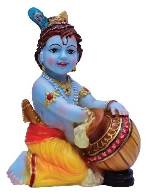 SREE KRISHNA STATUE           ITEM  CODE- BB934C - 7 INCH X 10 INCH, MULTICOLOUR