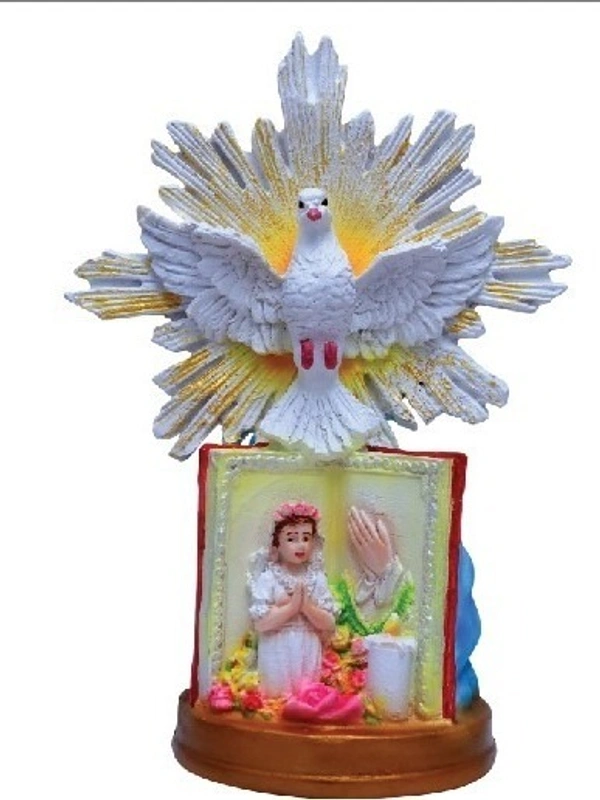 HOLY COMMUNION STATUE   POLY RESIN  MATERIAL          ITEM  CODE- BB - 7 INCH X 10 INCH, MULTICOLOUR