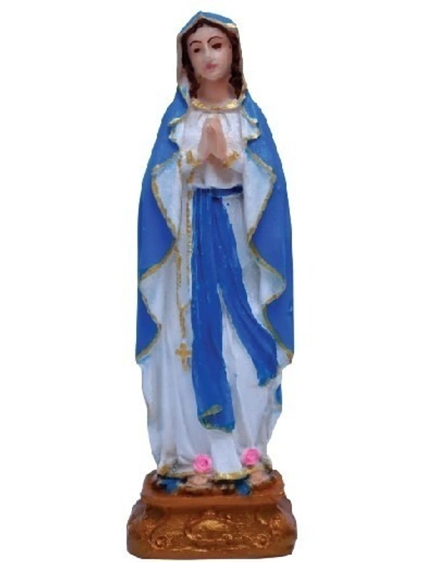 ST MARY  POLY RESIN STATUE          ITEM  CODE- BB987C - 2 INCH X 6 INCH, MULTICOLOUR