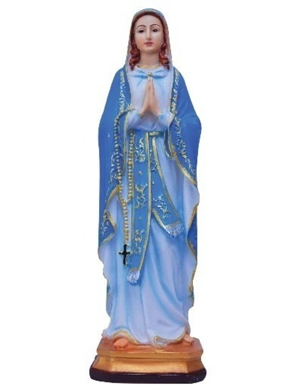 ST MARY POLY RESIN STATUE ITEM CODE- BB1226C - 5 INCH X 18 INCH, MULTICOLOUR
