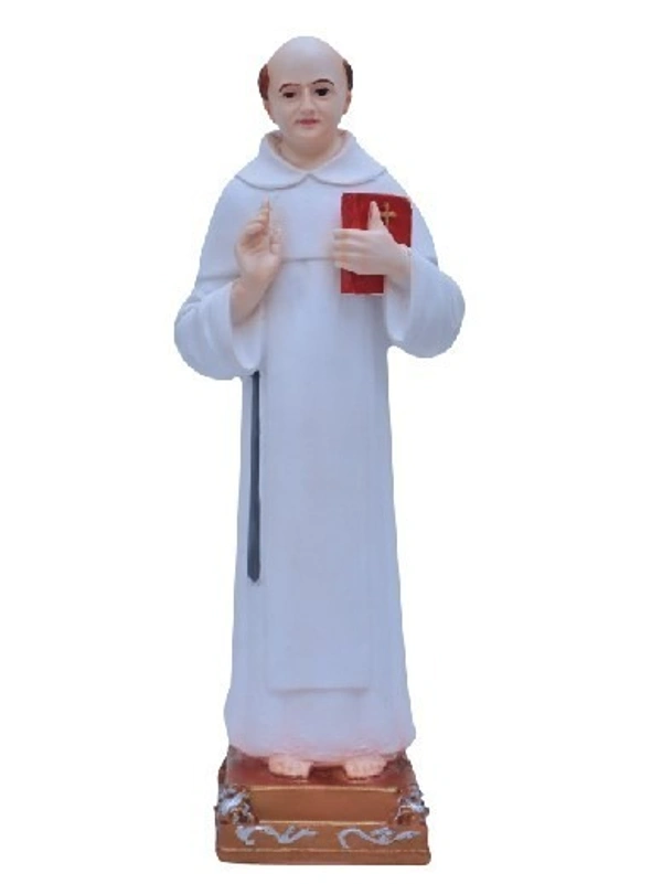 CHAVARA KURIAKOSE POLY RESIN STATUE          ITEM  CODE- BB148C - 4 INCH X 12 INCH, MULTICOLOUR