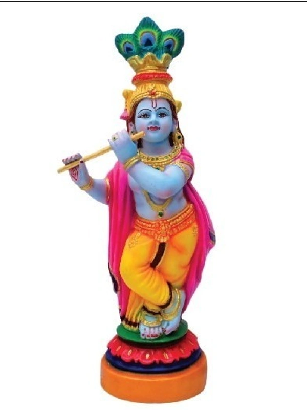  SREE KRISHNA STATUE           ITEM  CODE- BB1292C - 8 INCH X 16 INCH, MULTICOLOUR