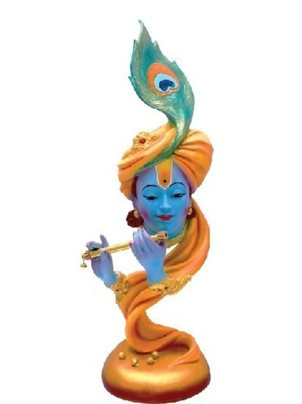 SREE KRISHNA STATUE           ITEM  CODE- BB1301C - 7 INCH X 23 INCH, MULTICOLOUR