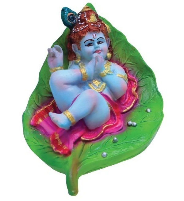 SREE KRISHNA STATUE           ITEM  CODE- BB955C - 5 INCH X 7 INCH, MULTICOLOUR