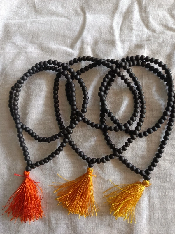 Karungali mala 7 mm with test certificate