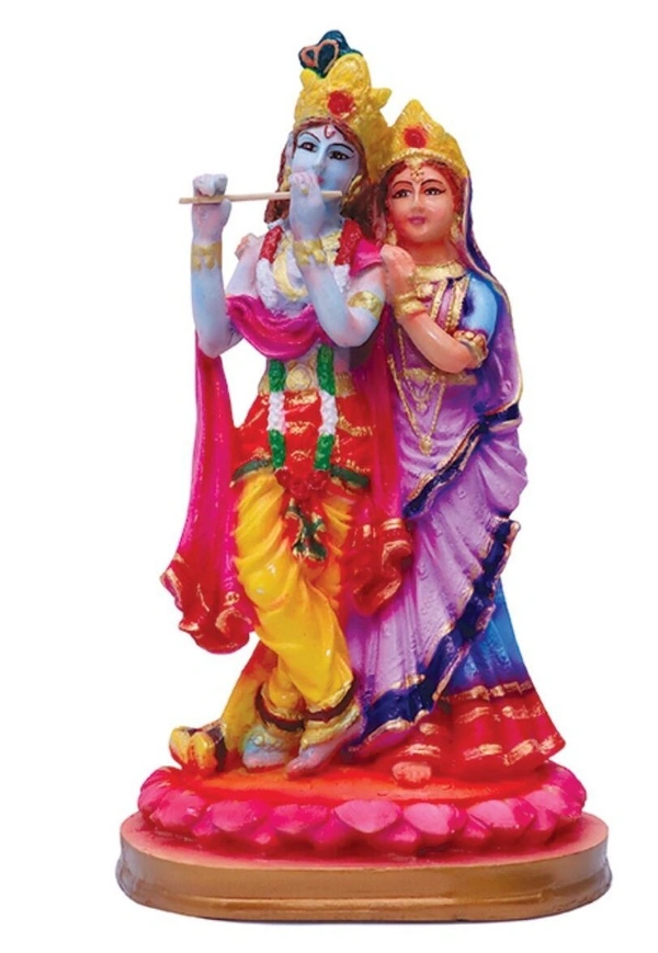 Radhakrisha - Width - 7 inch Height - 12 inch, Multicolour, 120