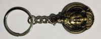 RAM LALLA KEYCAHAIN - BRASS COLOUR FINISH  ITEM CODE BBR1040B - BRASS COLOUR FINISH