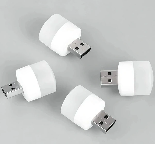 Generic USB LED LAMP NIGHT LIGHT, PLUG IN SMALL LED NIGHTLIGHT MINI PORTABLE FOR PC AND LAPTOP. - Golden Tainoi