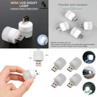 Generic USB LED LAMP NIGHT LIGHT, PLUG IN SMALL LED NIGHTLIGHT MINI PORTABLE FOR PC AND LAPTOP. - Golden Tainoi