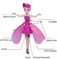 Flying Fairy Doll Multicolour