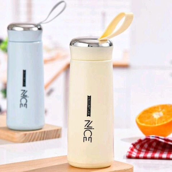 NiCE Luxury Nice Vaccum Glass Water Bottle 400ml - Snowy Mint, 400ml