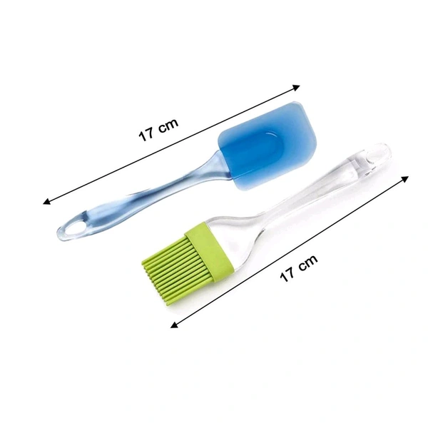 Spatula And Pastry Brush For Cake Mixer 1 Set (.2 Piece)
