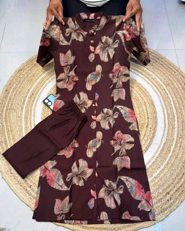 CO-ORD SET - XXL - 44, Maroon