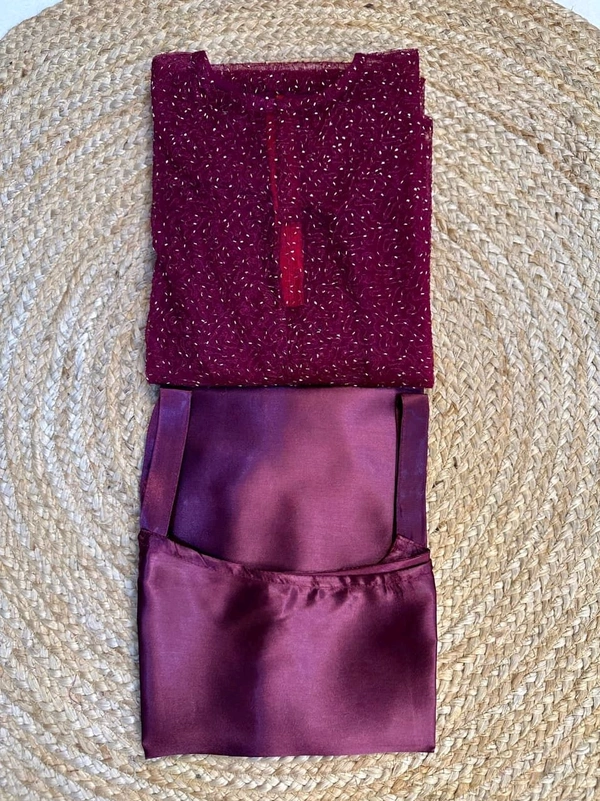 W94003 Galaxy 2 piece
Launch a shining inner with a beautifully beaded outer coat - M - 38, Wine