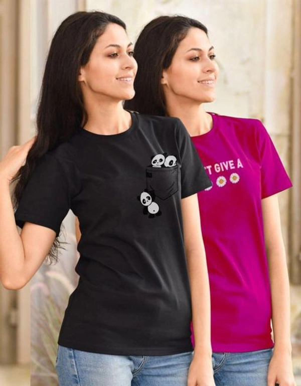 Women Combo T-shirt - XL