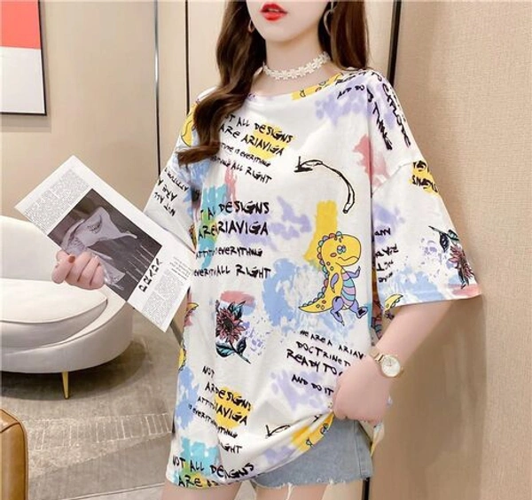 Women Long T-shirt - L