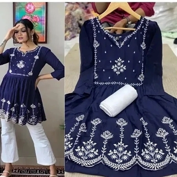 Awesome Cord-set With Embroidery - L