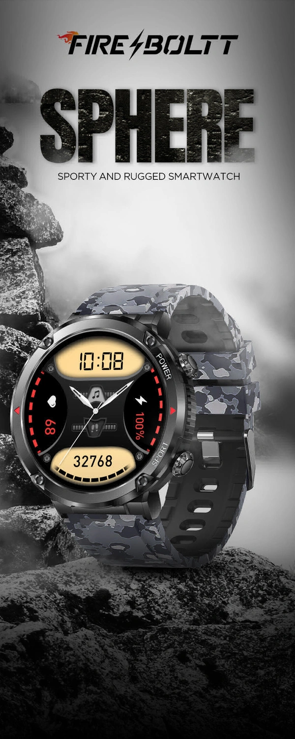 Fire Bolt < Sphere> Smart Watch 