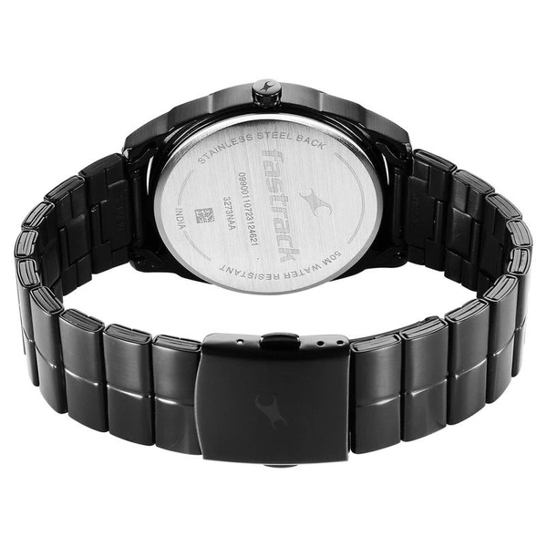 Titan Fastrack<Analog Watch> Chein Strap - Silver, Free