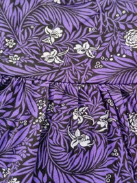 Max Girls Floral Printed Frocks - Violet - 0 - 3 M