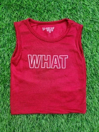 Sleeveless Kids Cotton High Quality Vests - Pack of 3 (Multicolor) - 2 Year