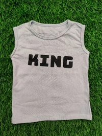 Sleeveless Kids Cotton High Quality Vests - Pack of 3 (Multicolor) - 2 Year