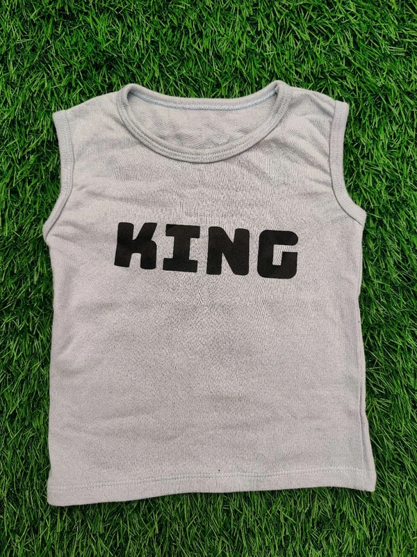 Sleeveless Kids Cotton High Quality Vests - Pack of 3 (Multicolor) - 2 Year