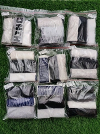 Sleeveless Kids Cotton High Quality Vests - Pack of 3 (Multicolor) - 2 Year