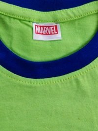 Marvel Hosiery Cotton Teddy Bear Design Tshirt for Boys & Girls - Pista Green - 3Y