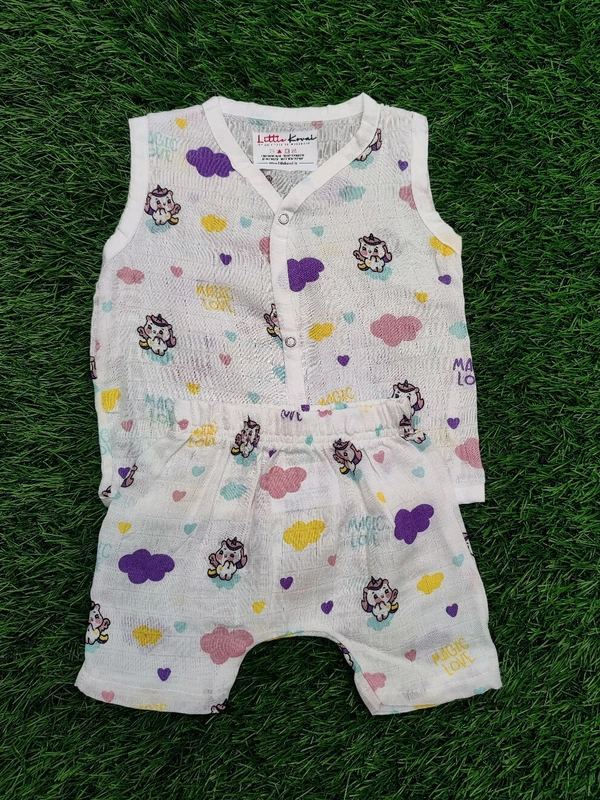 Bamboo Muslin Jabla and Shorts for Babies and Toddlers - Magic Love