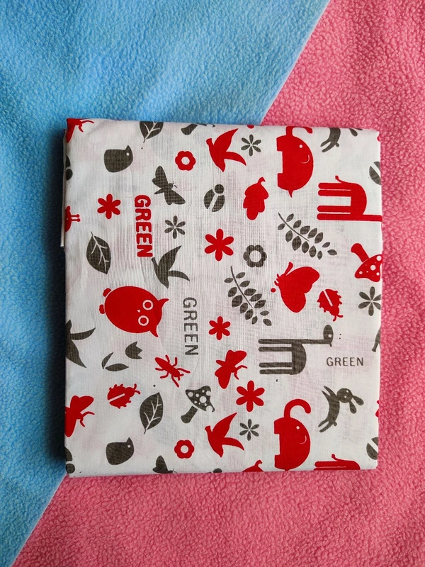 Organic Printed Premium Soft Cotton Thottils/Swing Cradle 3.5 Mtrs – Owl - Free Size