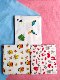 Organic Printed Premium Soft Cotton Thottils/Swing Cradle 3.5 Mtrs – Owl - Free Size