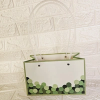 Green Bubble Paper Bag - 10