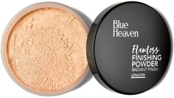 BLUE HEAVEN Flawless Finishing Powder Compact (Blush, 20 g)