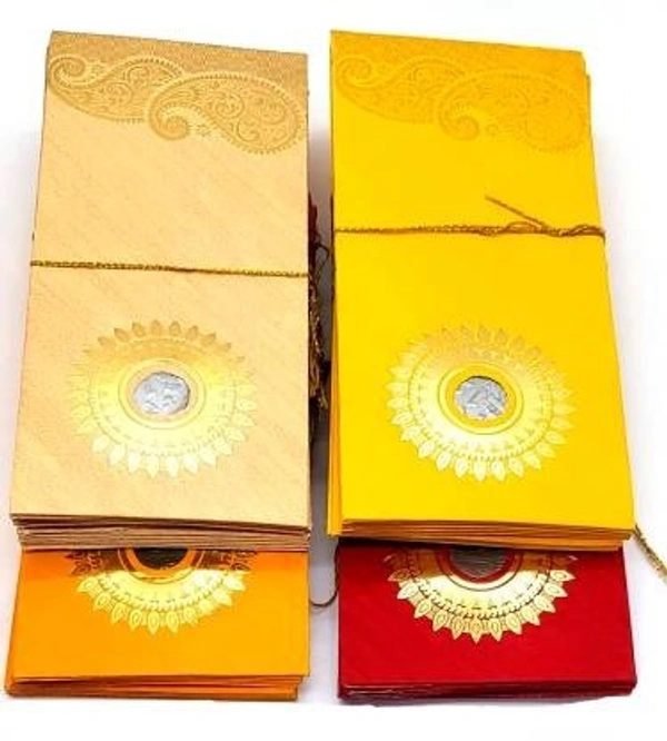STNEMRAG Multi design Coin Money Cash Gift Cover Shagun Birthday Diwali Lifafa Envelopes (Pack of 10 Multicolor)