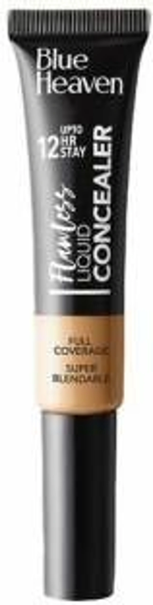 BLUE HEAVEN Flawless Liquid Concealer Caramel Concealer (with Blonder, 17 ml)
