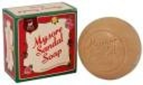 MYSORE SANDAL Mysore Sandal Sandal Jasmine & Rose Soap (150 G X 3) With Belt Loofah (4 Items in the set)