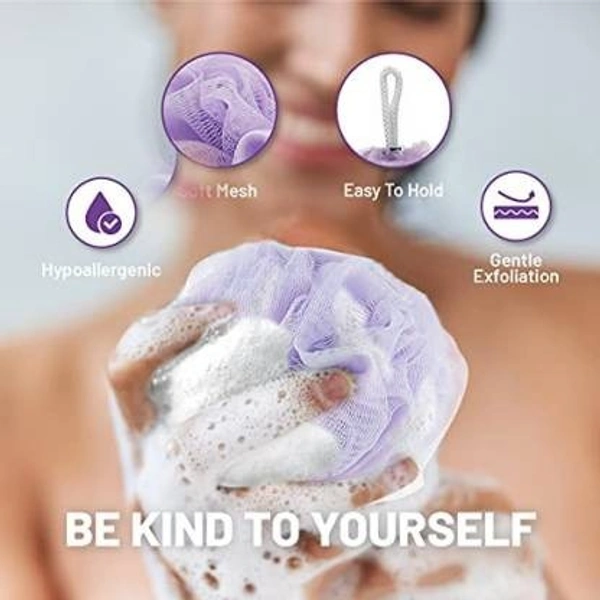 Stnemrag Loofah (Pack of 3, Multicolor)